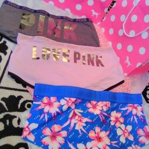 PINK authentic large boy shorts bundle